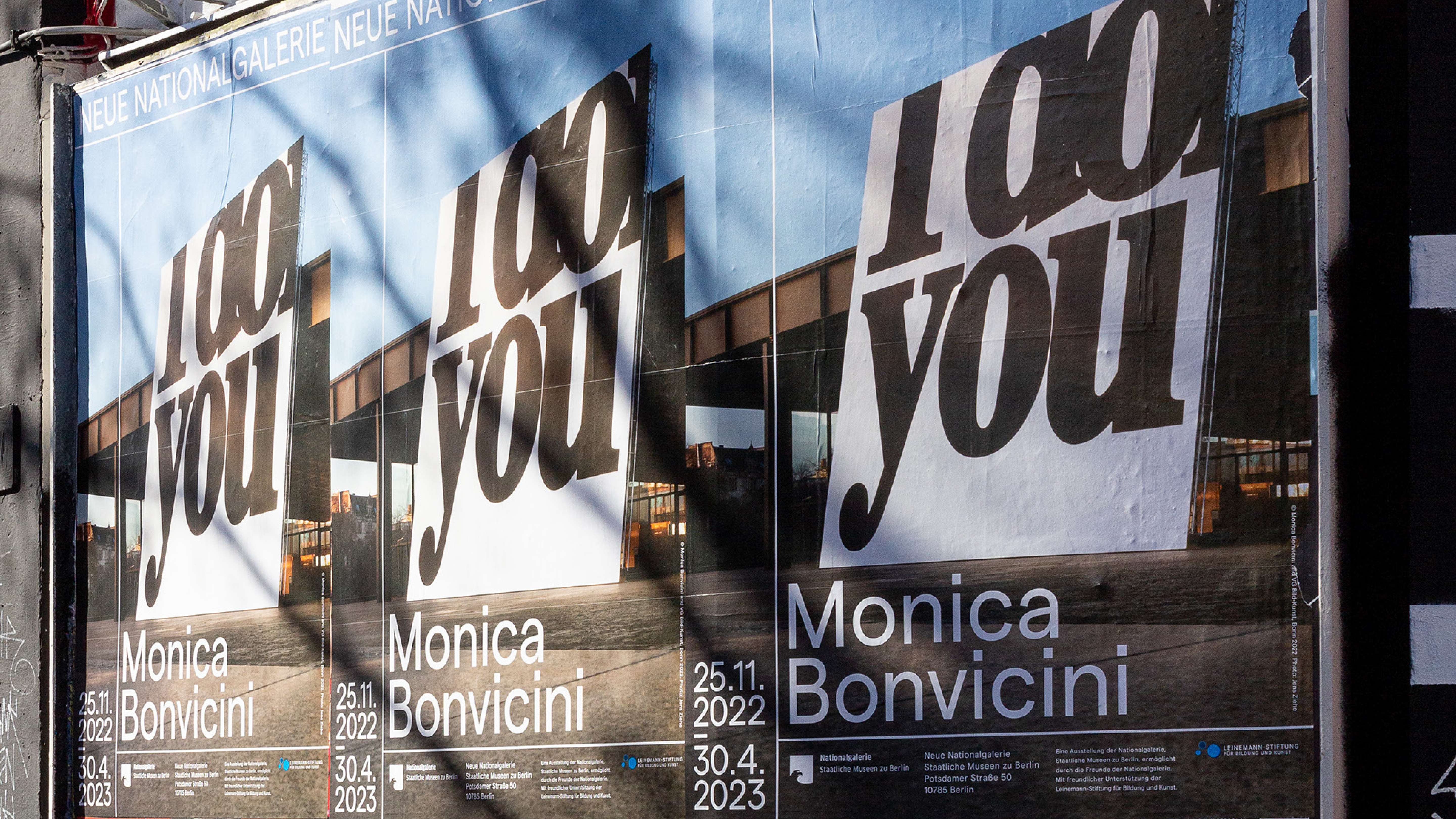 Neue Nationalgalerie, Berlin, Monica Bonvicini Poster